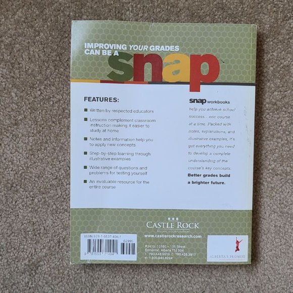 Student Notes and Problems Math 31 - Castle Rock - Paperback‎ - Picture 6 of 6